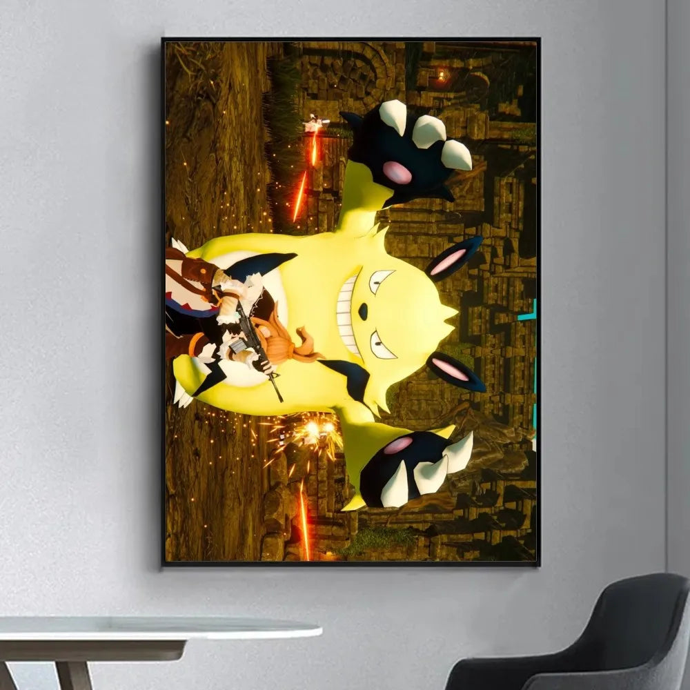 Palworld Poster | Gaming Wall Art Decoration for Room