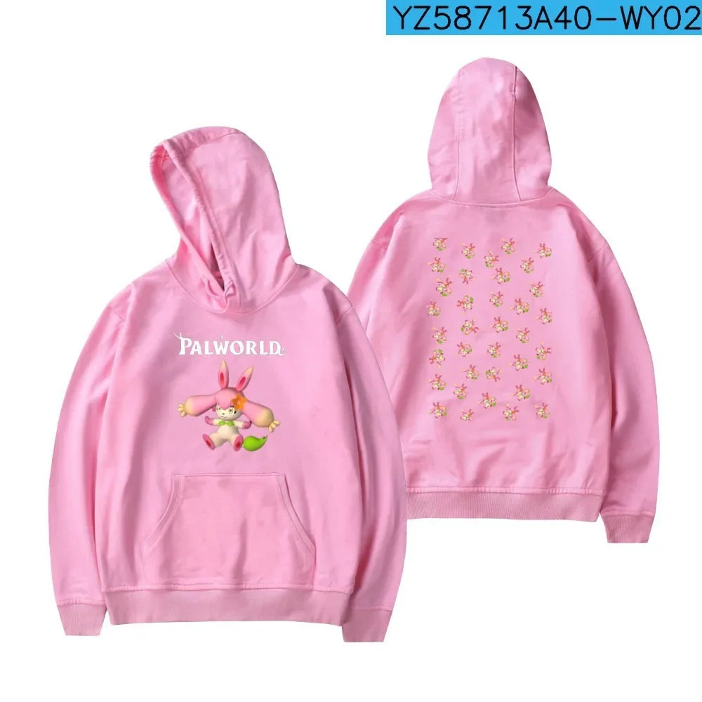 Palworld Character Hoodie | Cute Gaming Sweatshirt