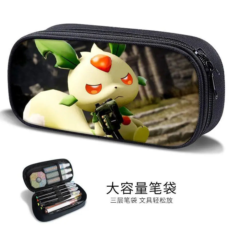 Palworld Pencil Case | Large Capacity Gaming Stationery & Storage Bag